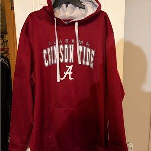 Stadium Athletics Red Alabama Hoodie